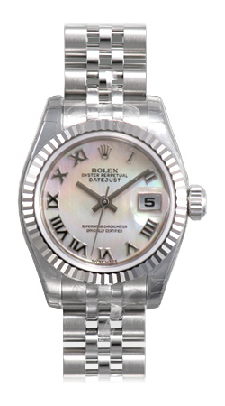 Rolex Lady Datejust Series Ladies 18kt White Gold Automatic Wristwatch 179174-MRJ Rolex Lady Datejust Series Ladies 18kt White Gold Automatic Wristwatch 179174-MRJ