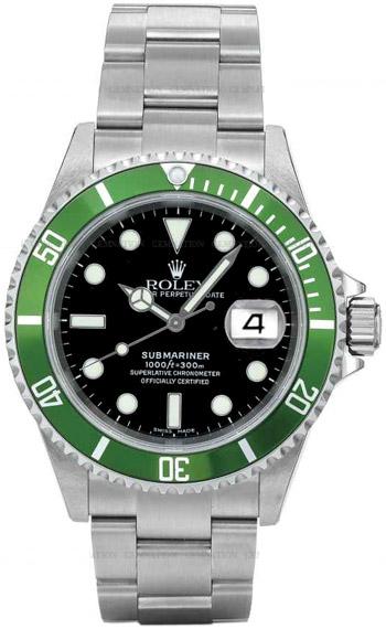Rolex Submariner Date Series Mens Automatic Wristwatch 16610LV Rolex Submariner Date Series Mens Automatic Wristwatch 16610LV