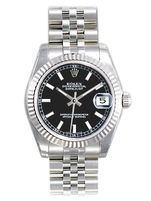 Rolex Datejust Series Unisex Automatic Midsize Wristwatch 178274-BKSJ Rolex Datejust Series Unisex Automatic Midsize Wristwatch 178274-BKSJ
