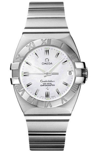 Omega Constellation Double Eagle Chronometer Series Mens Stainless Steel Wristwatch-1590.70.00 Omega Constellation Double Eagle Chronometer Series Mens Stainless Steel Wristwatch-1590.70.00