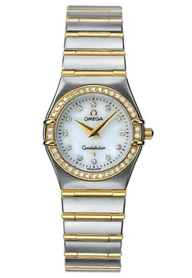 Omega Constellation 18kt Yellow Gold Mini Ladies Diamonds Watches 1277.75.00 Omega Constellation 18kt Yellow Gold Mini Ladies Diamonds Watches 1277.75.00