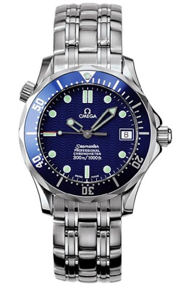 Omega Seamaster Series Mens Stainless Steel Wristwatch-2551.80.00 Omega Seamaster Series Mens Stainless Steel Wristwatch-2551.80.00
