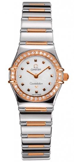Omega Constellation 18kt Rose Gold Mini Ladies Diamond Watch-1368.71 Omega Constellation 18kt Rose Gold Mini Ladies Diamond Watch-1368.71