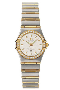 Omega Constellation 18kt Yellow Gold Mini Ladies Diamonds Watches 1267.30.00 Omega Constellation 18kt Yellow Gold Mini Ladies Diamonds Watches 1267.30.00