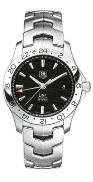 Tag Heuer Link Series Fashionable GMT Automatic Mens Watch-WJF2116.BA0570 Tag Heuer Link Series Fashionable GMT Automatic Mens Watch-WJF2116.BA0570