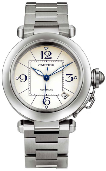 Cartier Pasha C35 Fashionable Mens Automatic Wristwatch-W31074M7 Cartier Pasha C35 Fashionable Mens Automatic Wristwatch-W31074M7