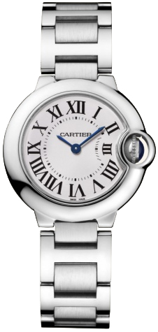 Cartier Ballon Bleu Small Series Fashionable Stainless Steel Ladies Swiss Quartz Wristwatch-W69010Z4 Cartier Ballon Bleu Small Series Fashionable Stainless Steel Ladies Swiss Quartz Wristwatch-W69010Z4