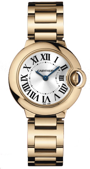 Cartier Ballon Bleu Small Series Beautiful 18k Rose Gold Ladies Swiss Quartz Wristwatch-W69002Z2 Cartier Ballon Bleu Small Series Beautiful 18k Rose Gold Ladies Swiss Quartz Wristwatch-W69002Z2