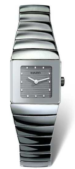 Rado Sintra Series Platinum-tone Ceramic Quartz Ladies Watch-R13334122 Rado Sintra Series Platinum-tone Ceramic Quartz Ladies Watch-R13334122