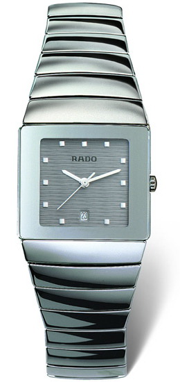 Rado Sintra Series Platinum-tone Ceramic Mens Watch-R13332122 Rado Sintra Series Platinum-tone Ceramic Mens Watch-R13332122