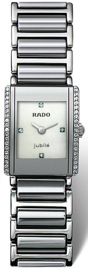 Rado Integral Series Diamonds Mini Quartz Ladies Watch R20430909 Rado Integral Series Diamonds Mini Quartz Ladies Watch R20430909
