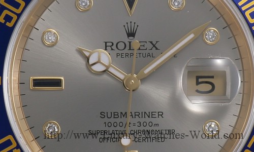 Rolex Submariner 18k & SS RX1535 Rolex Submariner 18k & SS RX1535