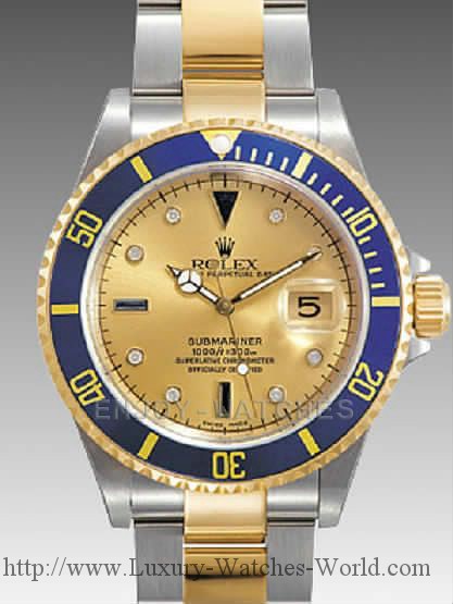 Rolex Submariner 18k & SS RX603 Rolex Submariner 18k & SS RX603