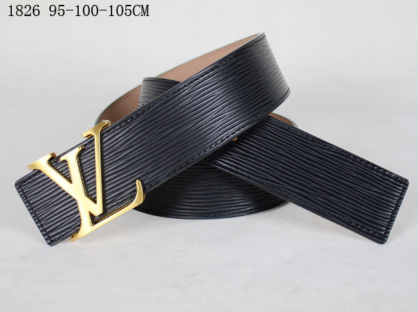 Louis Vuitton Epi Leather Belt 1826 Black Louis Vuitton Epi Leather Belt 1826 Black