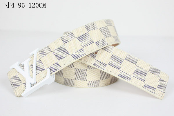 Louis Vuitton Damier Belt White Louis Vuitton Damier Belt White