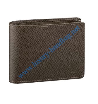 Louis Vuitton Taiga Leather Multiple Wallet M30958 Louis Vuitton Taiga Leather Multiple Wallet M30958