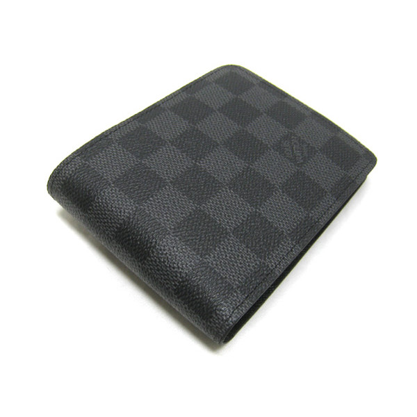Louis Vuitton Damier Graphite Florin Wallet N63074 Louis Vuitton Damier Graphite Florin Wallet N63074