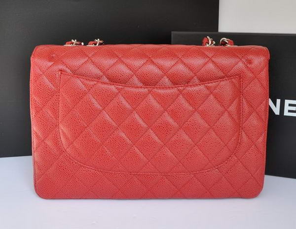 Chanel Original Caviar Leather Flap Bag A28600 Red Chanel Original Caviar Leather Flap Bag A28600 Red