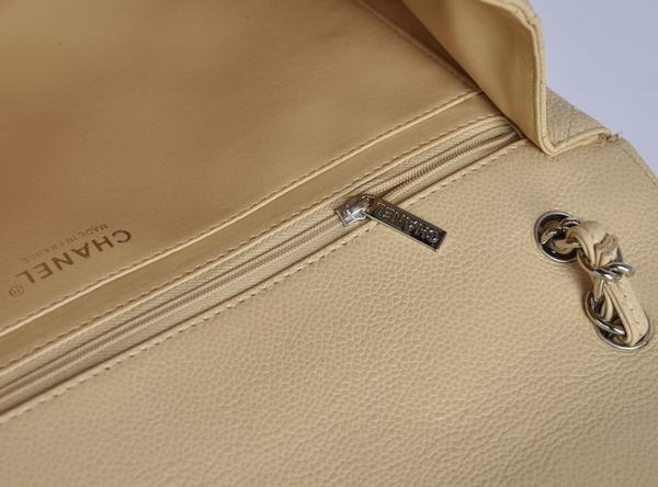 Chanel Original Caviar Leather Jumbo Flap Bag A47600 Apricot Chanel Original Caviar Leather Jumbo Flap Bag A47600 Apricot