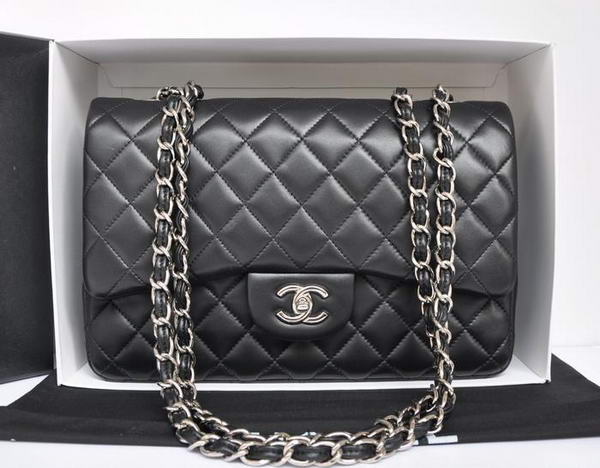 Chanel Original Leather Flap Bag A28600 Black Chanel Original Leather Flap Bag A28600 Black