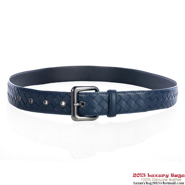 Bottega Veneta Intrecciato Nappa Belt RoyalBlue Bottega Veneta Intrecciato Nappa Belt RoyalBlue