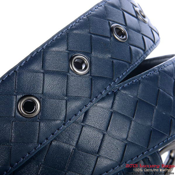 Bottega Veneta Intrecciato Nappa Belt RoyalBlue Bottega Veneta Intrecciato Nappa Belt RoyalBlue