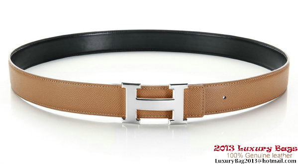 Hermes 43mm Saffiano Leather Belt HB102-8 Hermes 43mm Saffiano Leather Belt HB102-8