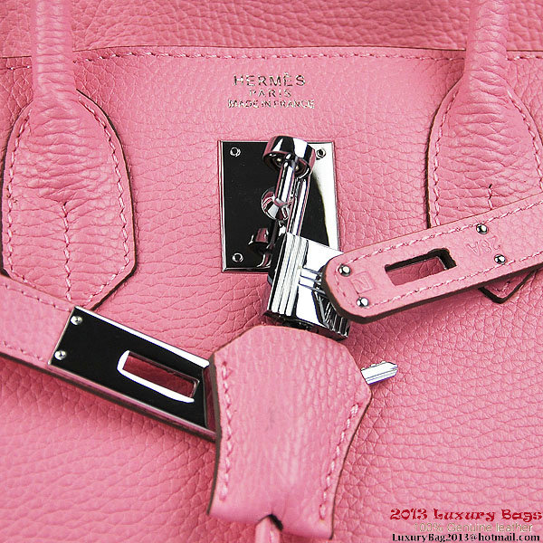 Hermes Birkin 30CM Tote Bags Pink Togo Leather Silver Hermes Birkin 30CM Tote Bags Pink Togo Leather Silver