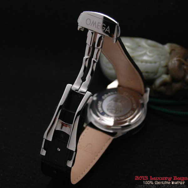 OMEGA DE VILLE Automatic Chronometer Steel on Black Leather Strap OM77205 OMEGA DE VILLE Automatic Chronometer Steel on Black Leather Strap OM77205