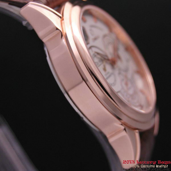 OMEGA DE VILLE CO-AXIAL CHRONOSCOPE Red Gold on Brown Leather Strap OM77424 OMEGA DE VILLE CO-AXIAL CHRONOSCOPE Red Gold on Brown Leather Strap OM77424