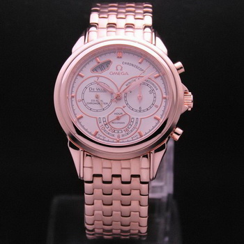 OMEGA DE VILLE CO-AXIAL CHRONOSCOPE Red Gold on Red Gold Strap OM77432 OMEGA DE VILLE CO-AXIAL CHRONOSCOPE Red Gold on Red Gold Strap OM77432