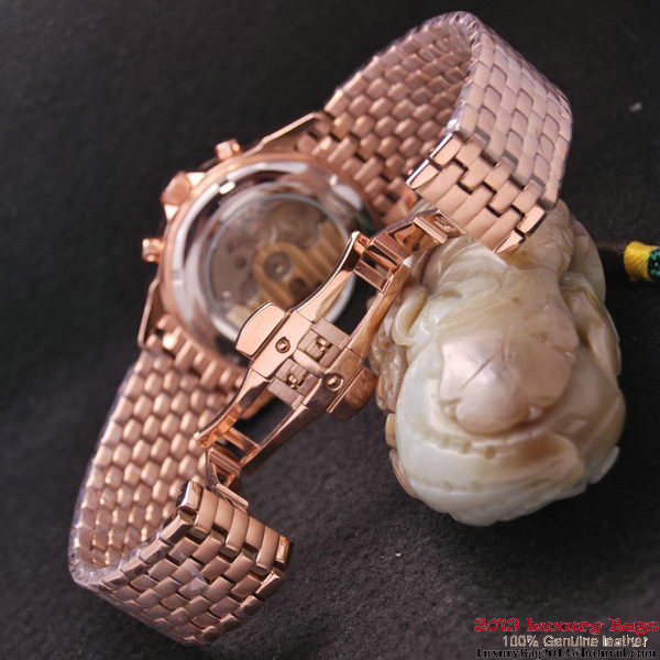 OMEGA DE VILLE CO-AXIAL CHRONOSCOPE Red Gold on Red Gold Strap OM77432