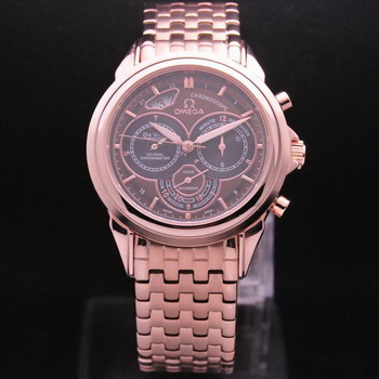 OMEGA DE VILLE CO-AXIAL CHRONOSCOPE Red Gold on Red Gold Strap OM77433 OMEGA DE VILLE CO-AXIAL CHRONOSCOPE Red Gold on Red Gold Strap OM77433