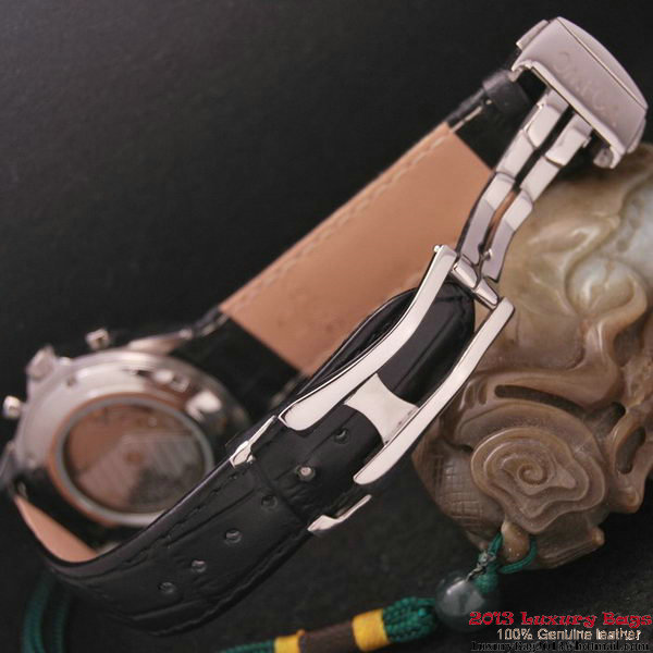 OMEGA DE VILLE CO-AXIAL CHRONOSCOPE Steel on Black Leather Strap OM77407 OMEGA DE VILLE CO-AXIAL CHRONOSCOPE Steel on Black Leather Strap OM77407