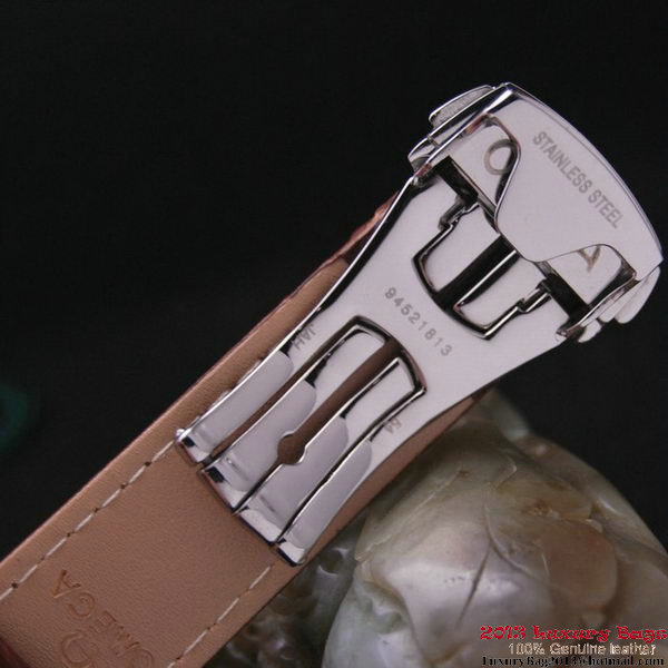 OMEGA DE VILLE CO-AXIAL CHRONOSCOPE Steel on Brown Leather Strap OM77408 OMEGA DE VILLE CO-AXIAL CHRONOSCOPE Steel on Brown Leather Strap OM77408