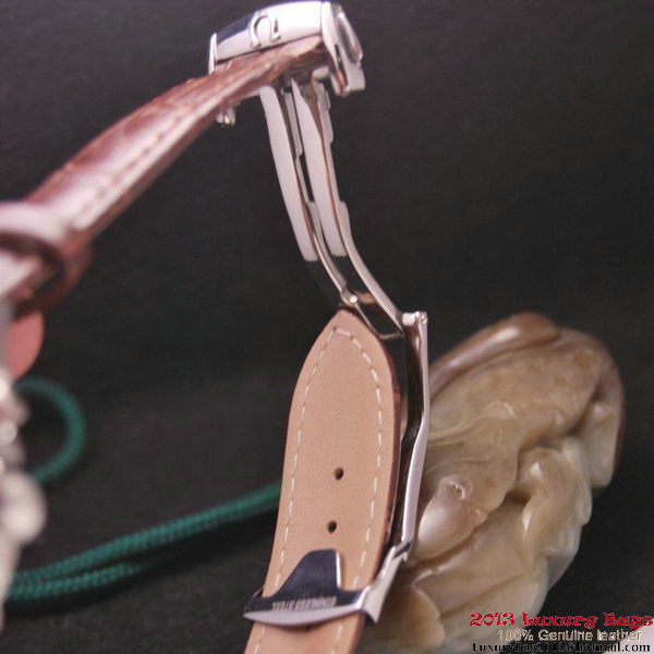 OMEGA DE VILLE CO-AXIAL CHRONOSCOPE Steel on Brown Leather Strap OM77408 OMEGA DE VILLE CO-AXIAL CHRONOSCOPE Steel on Brown Leather Strap OM77408