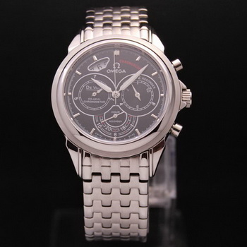 OMEGA DE VILLE CO-AXIAL CHRONOSCOPE Steel on Steel Strap OM77417 OMEGA DE VILLE CO-AXIAL CHRONOSCOPE Steel on Steel Strap OM77417
