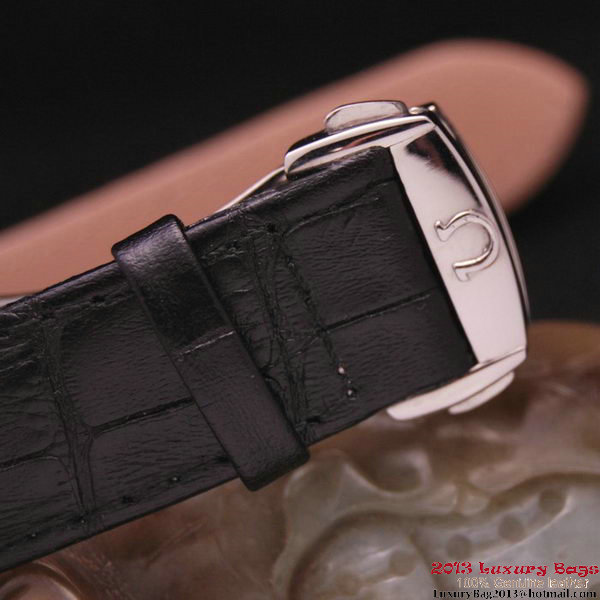 OMEGA DE VILLE CO-AXIAL Chronometer Red Gold on Black Leather Strap OM77510 OMEGA DE VILLE CO-AXIAL Chronometer Red Gold on Black Leather Strap OM77510