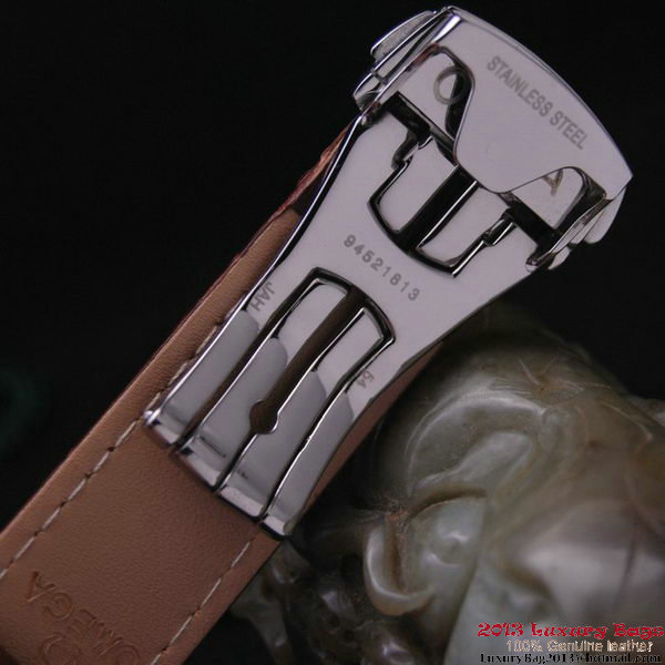 OMEGA DE VILLE CO-AXIAL Chronometer Red Gold on Brown Leather Strap OM77503 OMEGA DE VILLE CO-AXIAL Chronometer Red Gold on Brown Leather Strap OM77503