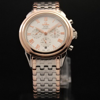 OMEGA DE VILLE CO-AXIAL Chronometer Red Gold on Red Gold Strap OM77520 OMEGA DE VILLE CO-AXIAL Chronometer Red Gold on Red Gold Strap OM77520