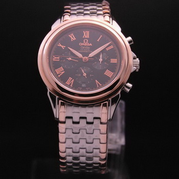 OMEGA DE VILLE CO-AXIAL Chronometer Red Gold on Red Gold Strap OM77521 OMEGA DE VILLE CO-AXIAL Chronometer Red Gold on Red Gold Strap OM77521