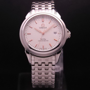 OMEGA DE VILLE Chronometer Steel on Steel Strap OM77309 OMEGA DE VILLE Chronometer Steel on Steel Strap OM77309