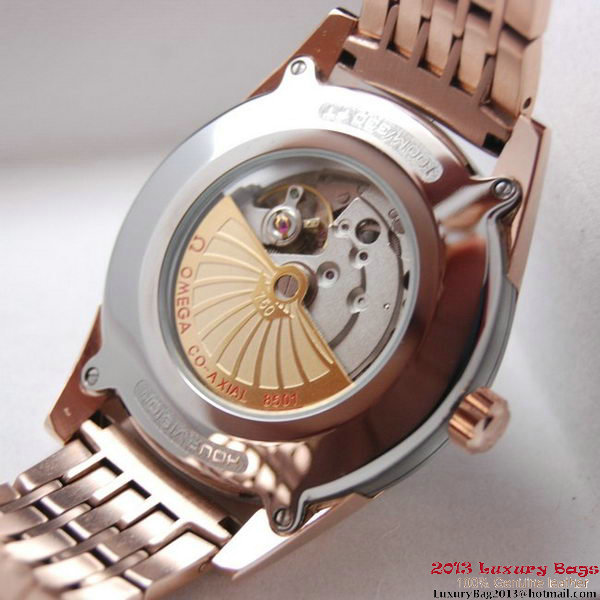 OMEGA DE VILLE Co-AXIAL CHRONOMETER Red Gold on Red Gold Strap OM77027 OMEGA DE VILLE Co-AXIAL CHRONOMETER Red Gold on Red Gold Strap OM77027