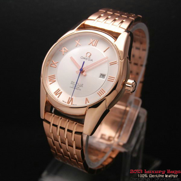 OMEGA DE VILLE Co-AXIAL CHRONOMETER Red Gold on Red Gold Strap OM77027 OMEGA DE VILLE Co-AXIAL CHRONOMETER Red Gold on Red Gold Strap OM77027
