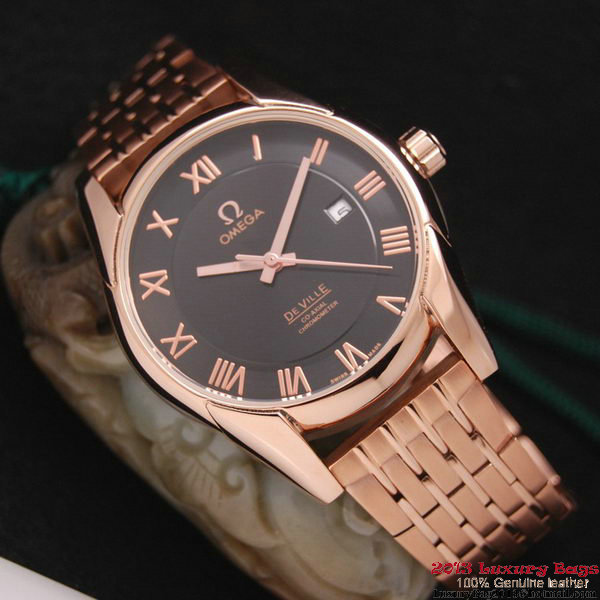 OMEGA DE VILLE Co-AXIAL CHRONOMETER Red Gold on Red Gold Strap OM77028 OMEGA DE VILLE Co-AXIAL CHRONOMETER Red Gold on Red Gold Strap OM77028