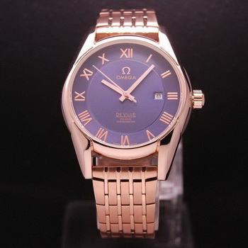 OMEGA DE VILLE Co-AXIAL CHRONOMETER Red Gold on Red Gold Strap OM77029 OMEGA DE VILLE Co-AXIAL CHRONOMETER Red Gold on Red Gold Strap OM77029