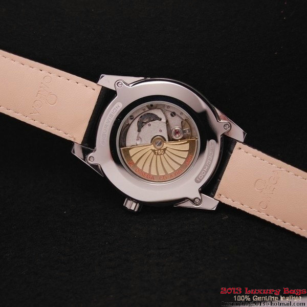 OMEGA DE VILLE Co-AXIAL CHRONOMETER Steel on Brown Leather Strap OM77001 OMEGA DE VILLE Co-AXIAL CHRONOMETER Steel on Brown Leather Strap OM77001