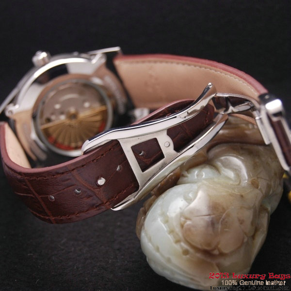 OMEGA DE VILLE Co-AXIAL CHRONOMETER Steel on Brown Leather Strap OM77001 OMEGA DE VILLE Co-AXIAL CHRONOMETER Steel on Brown Leather Strap OM77001