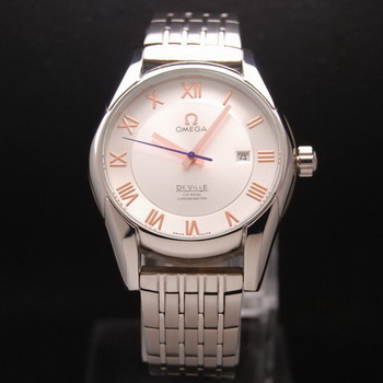 OMEGA DE VILLE Co-AXIAL CHRONOMETER Steel on Steel Strap OM77012 OMEGA DE VILLE Co-AXIAL CHRONOMETER Steel on Steel Strap OM77012