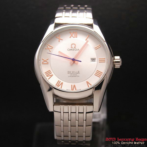 OMEGA DE VILLE Co-AXIAL CHRONOMETER Steel on Steel Strap OM77012 OMEGA DE VILLE Co-AXIAL CHRONOMETER Steel on Steel Strap OM77012